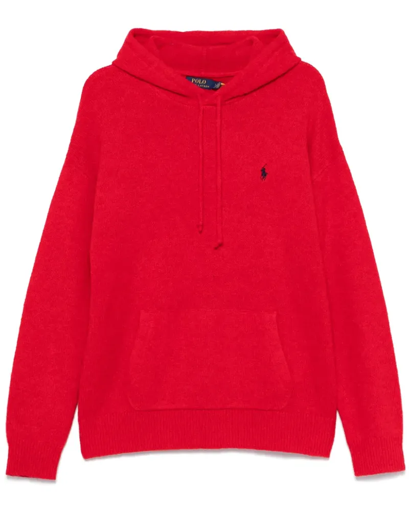 Ralph Lauren Hoodie mit Polo Pony-Stickerei - Rot Rot
