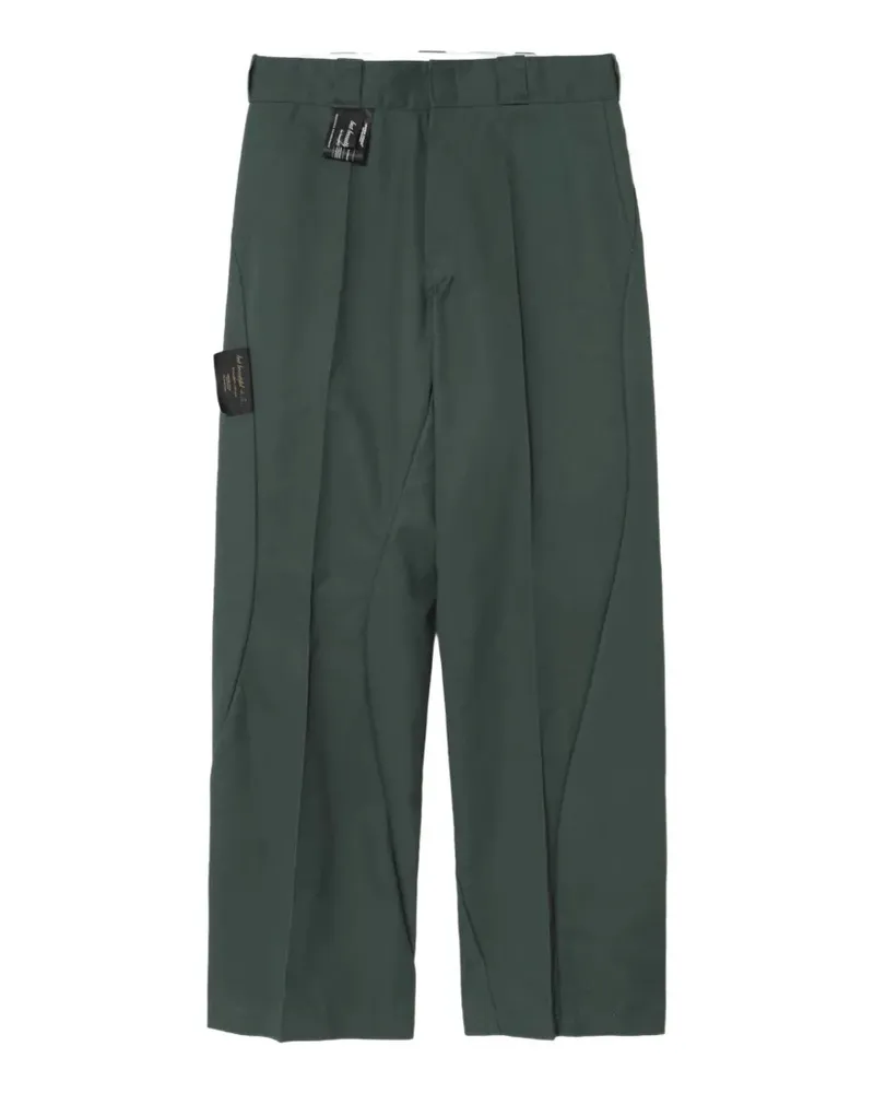 Undercover pleated panelled trousers - Grün Grün