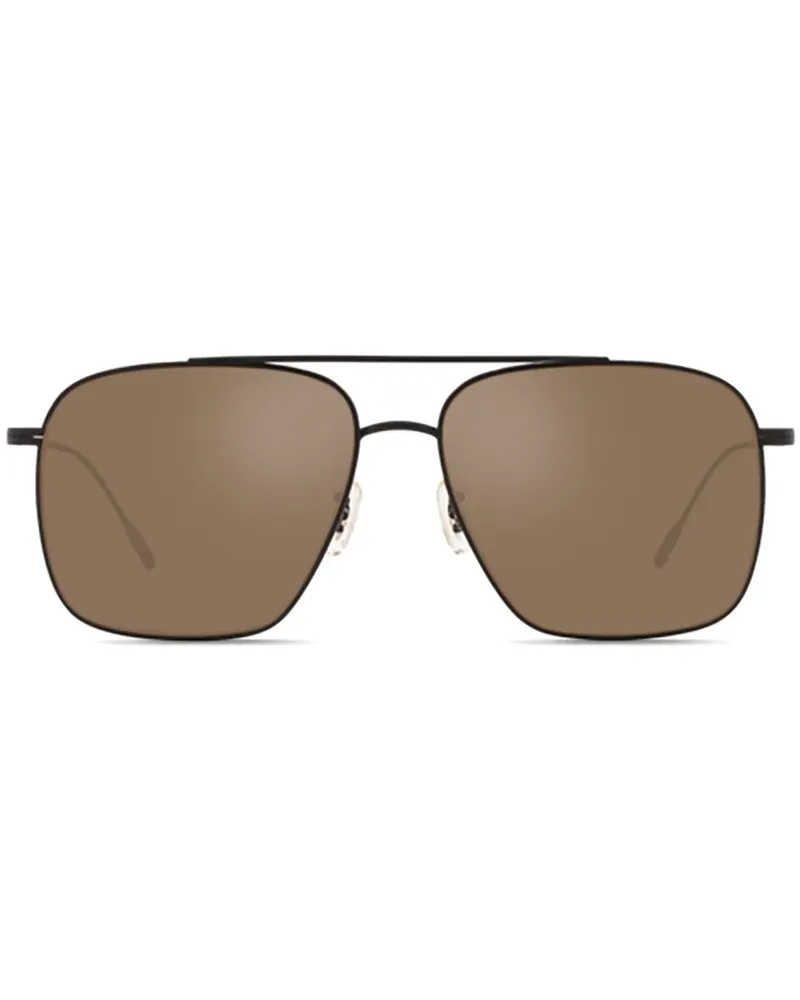 Oliver Peoples Dresner Sonnenbrille - Schwarz Schwarz