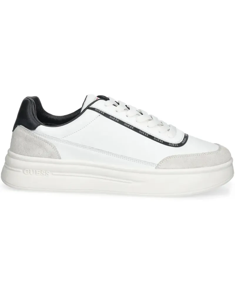 Guess Sneakers mit Logo-Besatz - Weiß Weiß