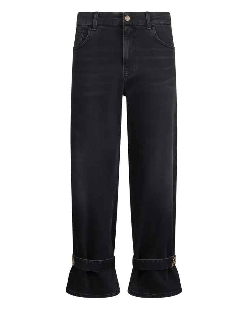 Liu Jo Jeans mit Rüschen - Schwarz Schwarz