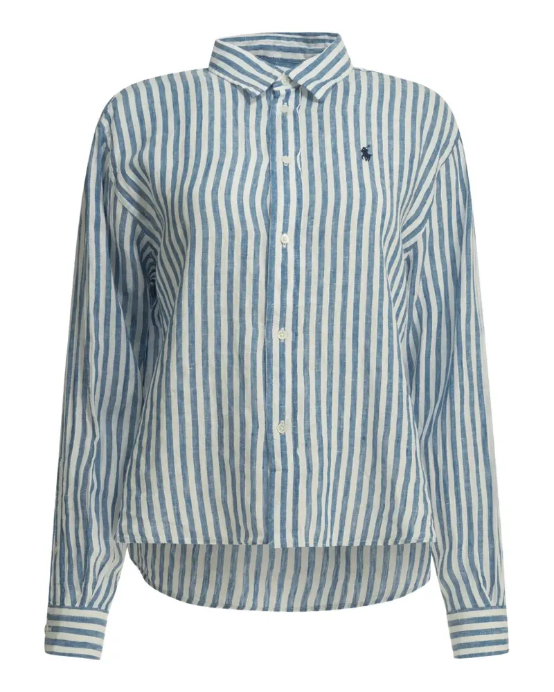 Ralph Lauren striped shirt - Blau Blau