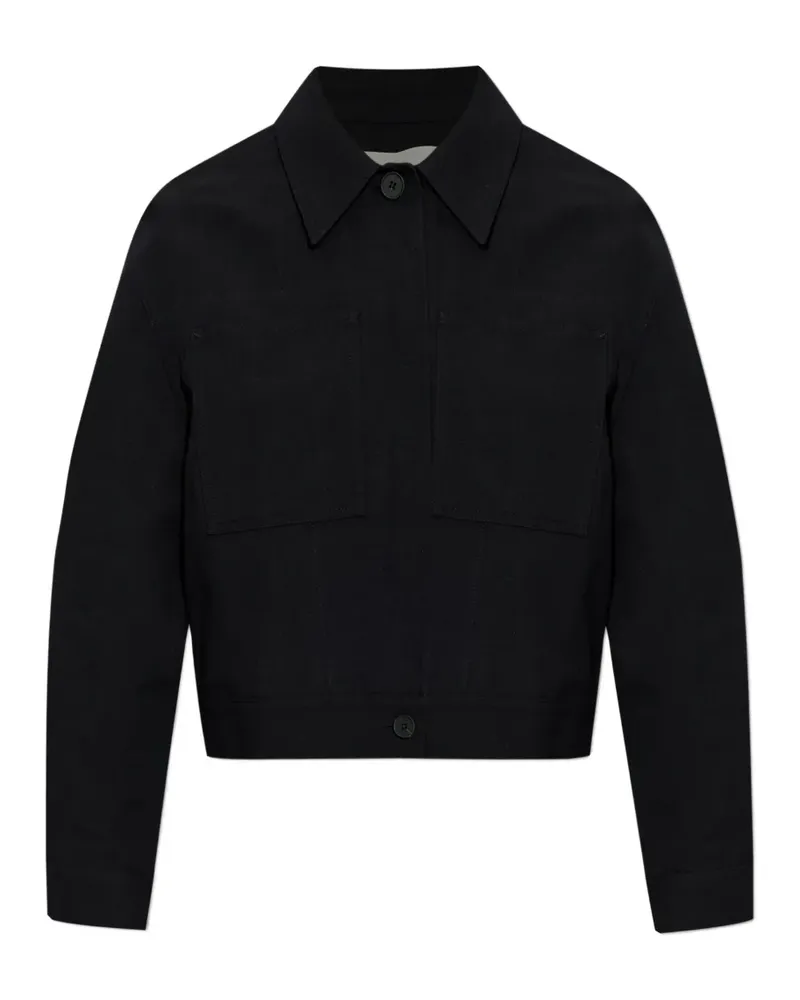 Studio Nicholson Calder patch-pocket jacket - Schwarz Schwarz