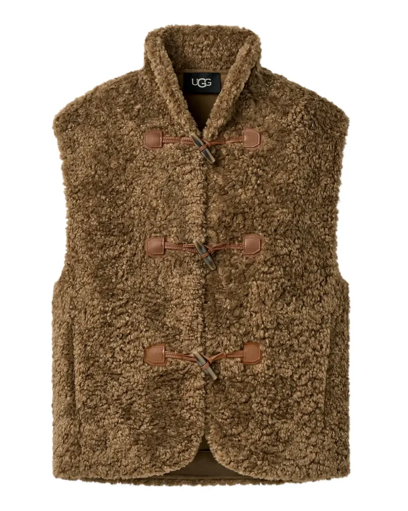 UGG Niah Weste mit Knebelverschluss - Braun Braun