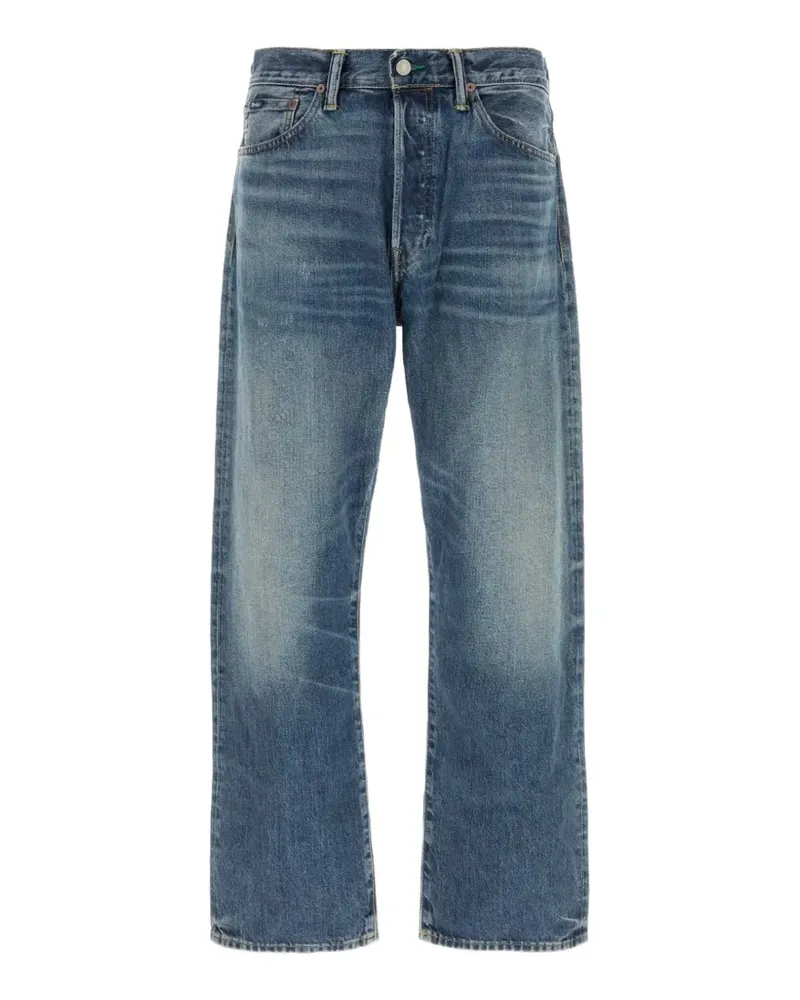 Ralph Lauren faded straight-leg jeans - Blau Blau