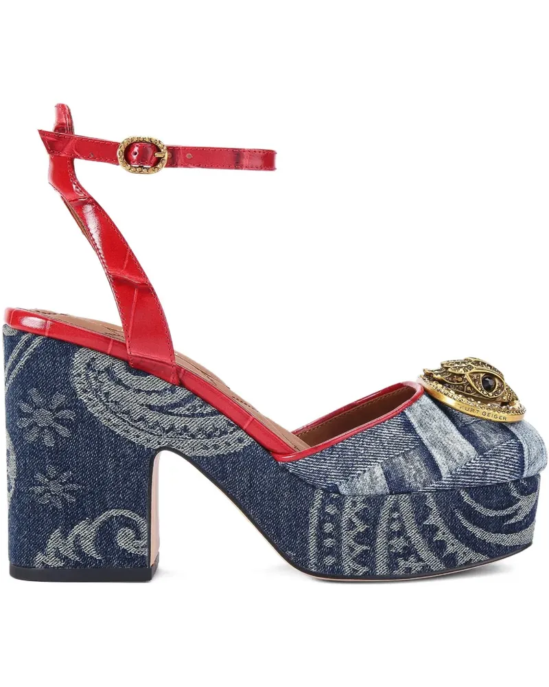 Kurt Geiger Chelsea Sandalen 105mm - Blau Blau