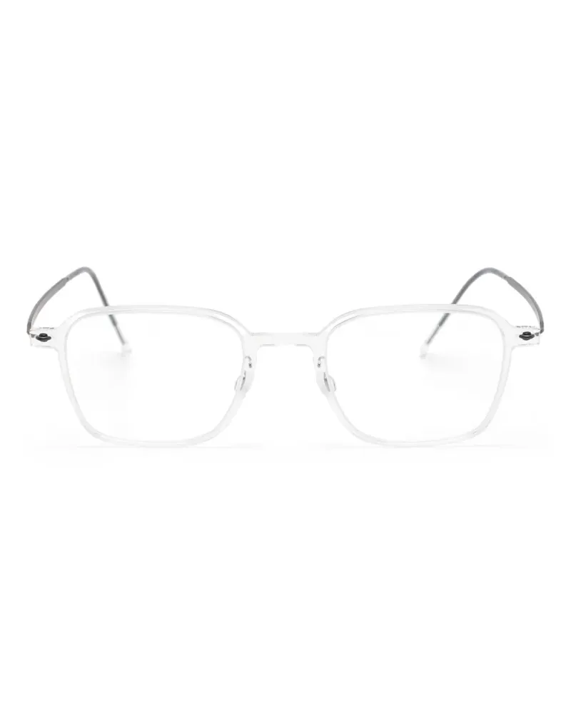 Lindberg N.O.W. Brille mit eckigem Gestell - Weiß Weiß