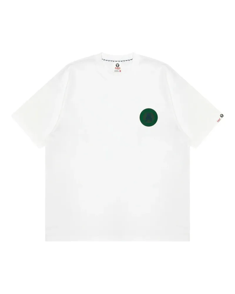 BAPE AAPEUNVS Moonface T-Shirt - Weiß Weiß
