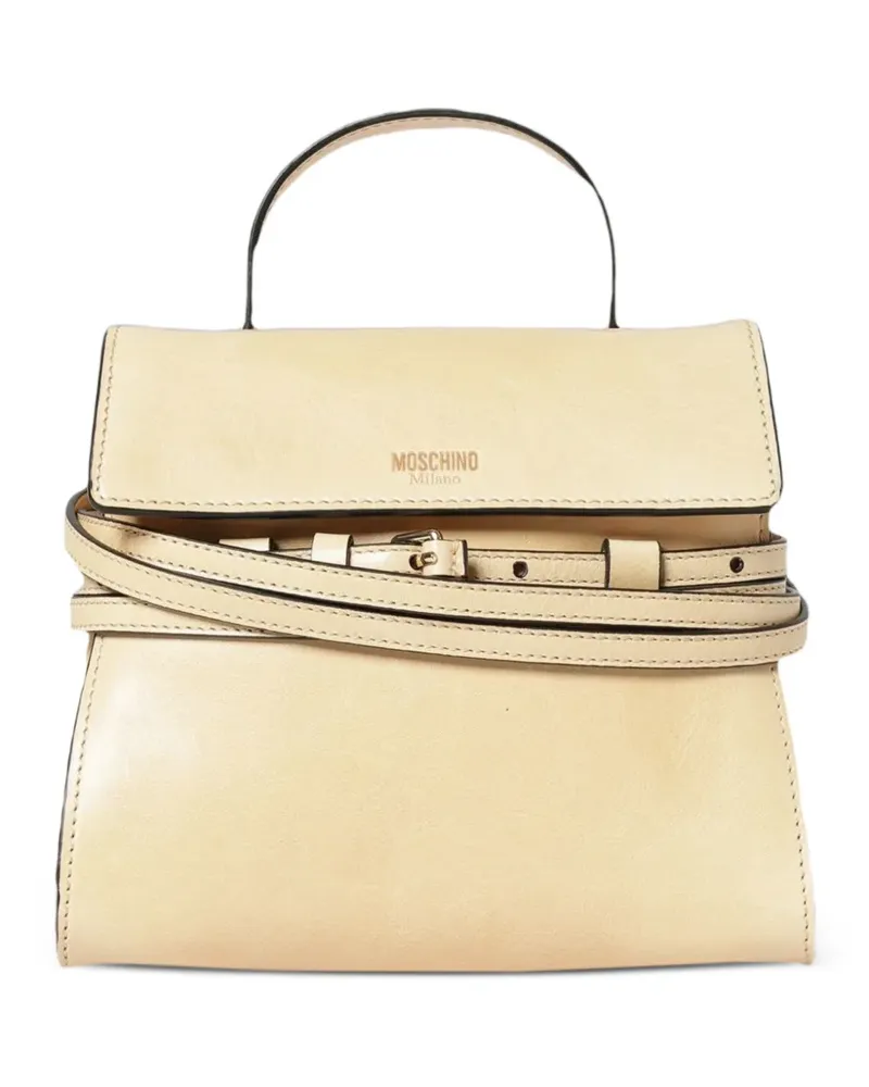 Moschino Kleine Tie Me Tote Bag - Nude Nude