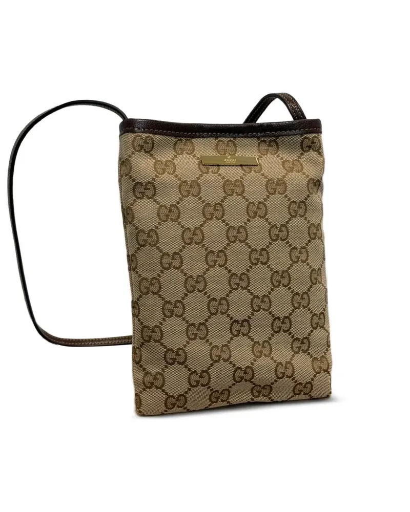 Gucci Handytasche aus GG Supreme - Nude Nude