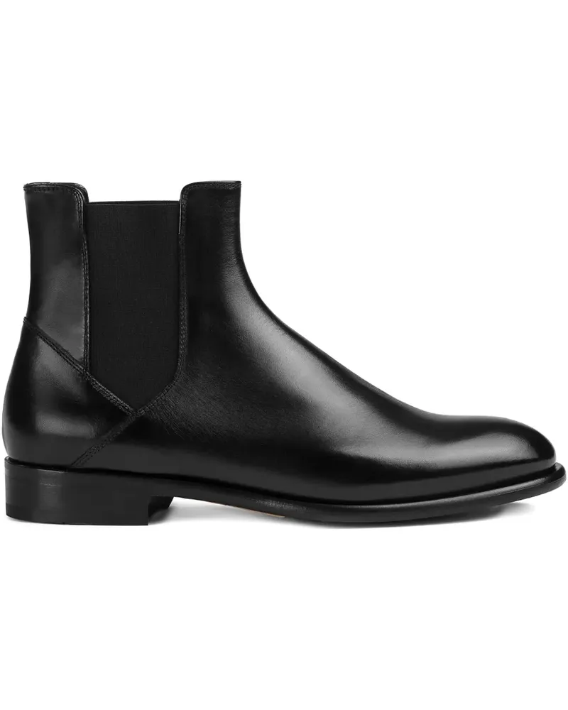 Doucal´s leather Chelsea boots - Schwarz Schwarz