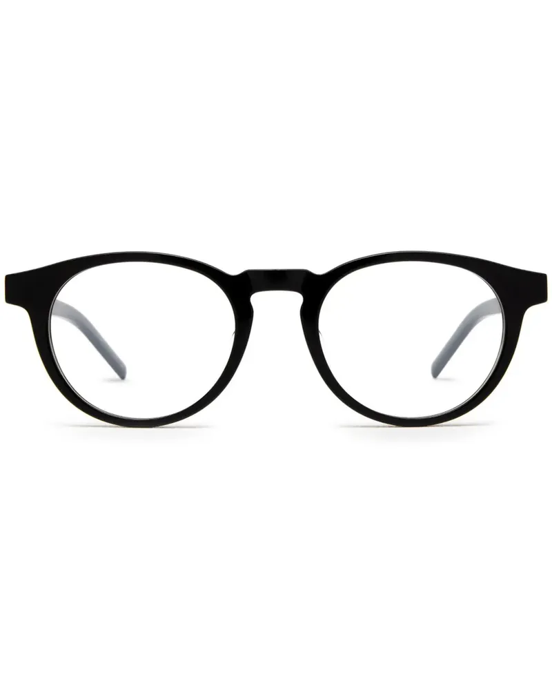 Saint Laurent Brille mit rundem Gestell - Schwarz Schwarz