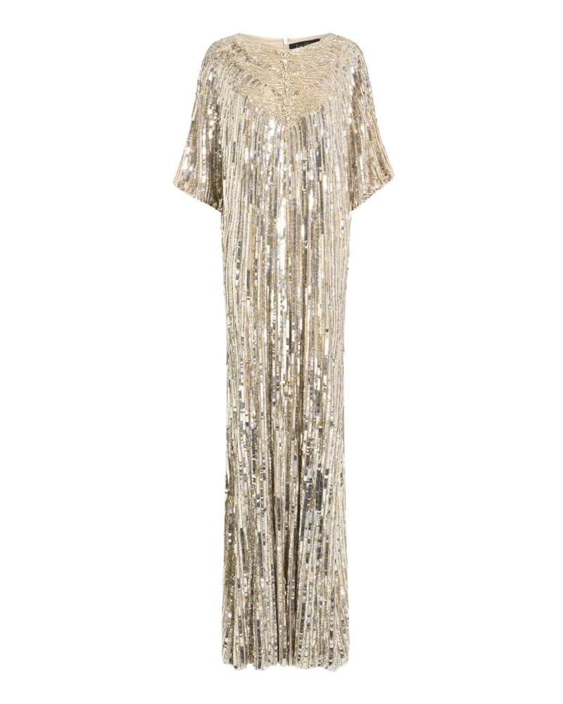 Jenny Packham Desert Flower Kleid - Gold Gold