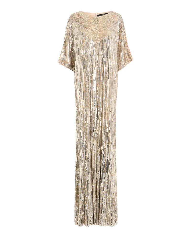 Jenny Packham Desert Flower Kleid - Gold Gold