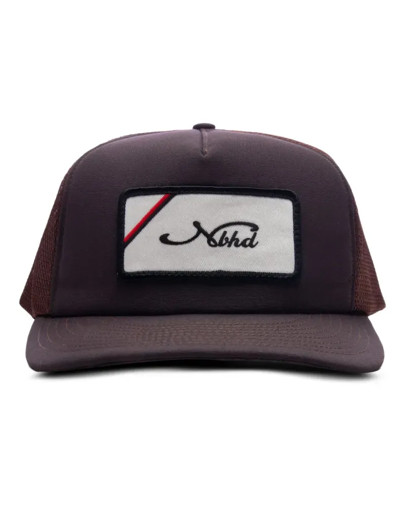 Neighborhood Baseballkappe mit Logo-Patch - Braun Braun