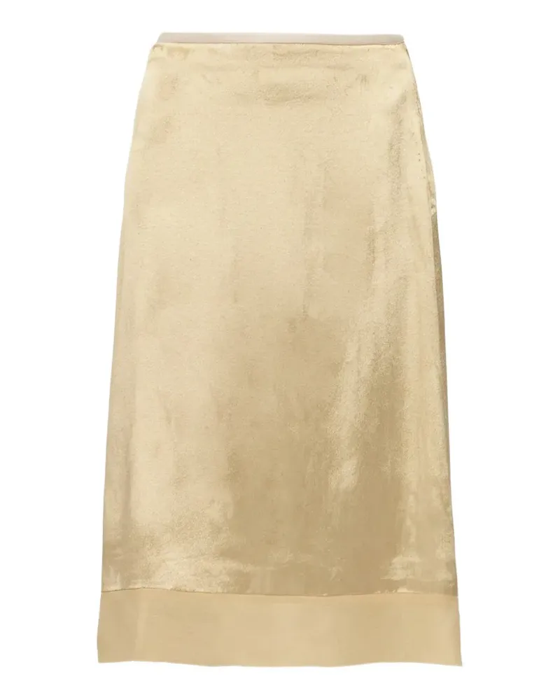 3.1 phillip lim velvet slip midi skirt - Nude Nude