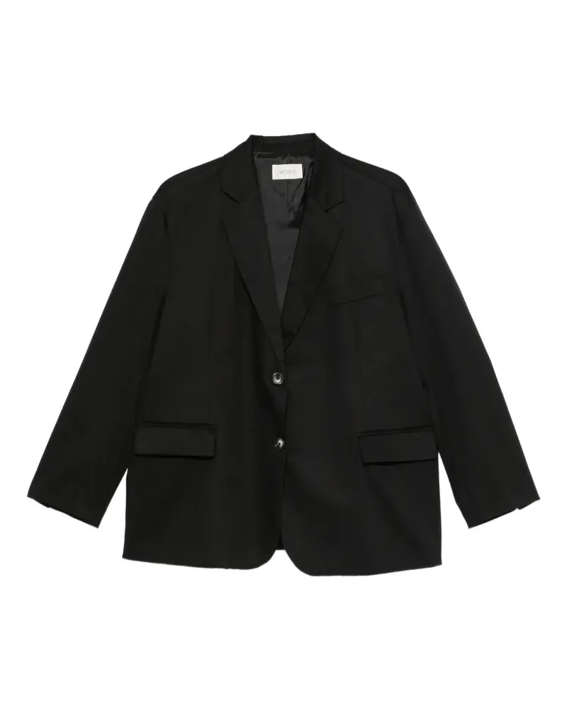 VICOLO Klassischer Blazer - Schwarz Schwarz