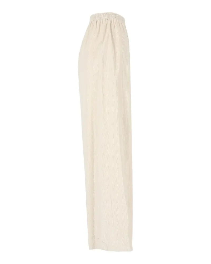 Dušan Pyjama-Hose mit weitem Bein - Weiß Weiß