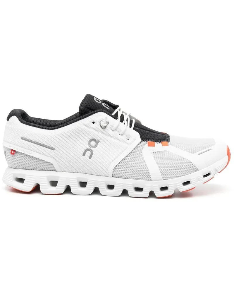 ON Cloud 5 Lauf-Sneakers - Weiß Weiß