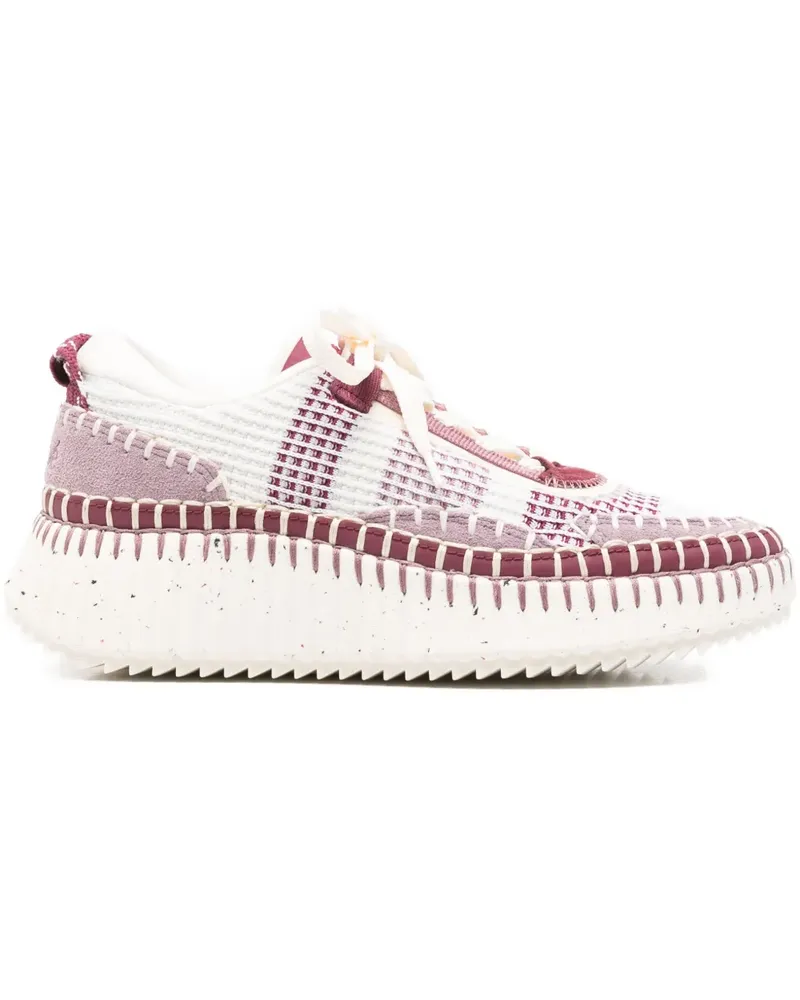 Chloé Nama Sneakers - Weiß Weiß