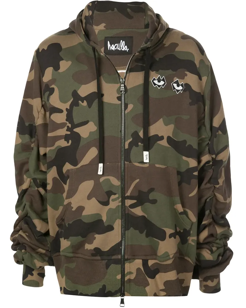 Haculla Never Duplicated' Kapuzenjacke - Grün Grün