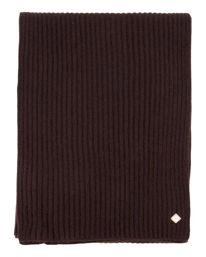 Casablanca Paris Gerippter Strickschal - Braun Braun