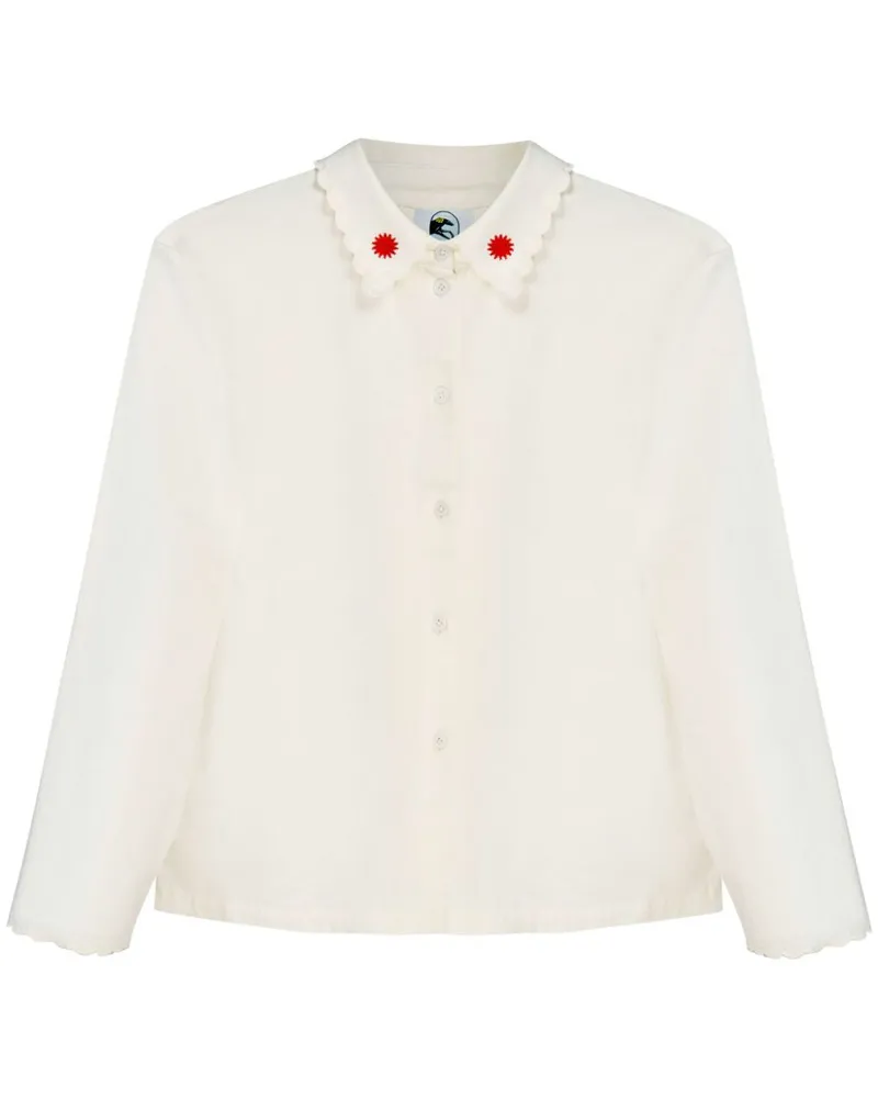SLEEPER Kotyk Bluse - Weiß Weiß