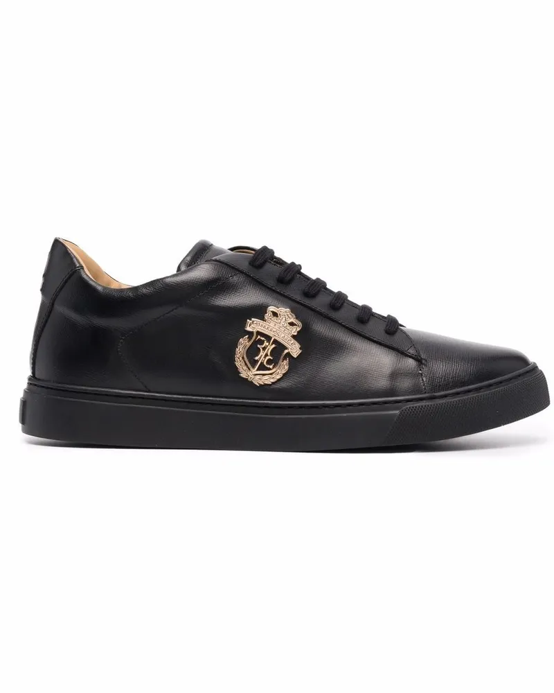 Billionaire Crest Sneakers - Schwarz Schwarz