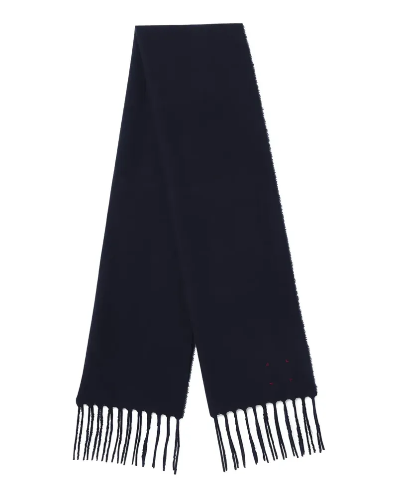 Destin Schal mit Fransen - Blau Blau