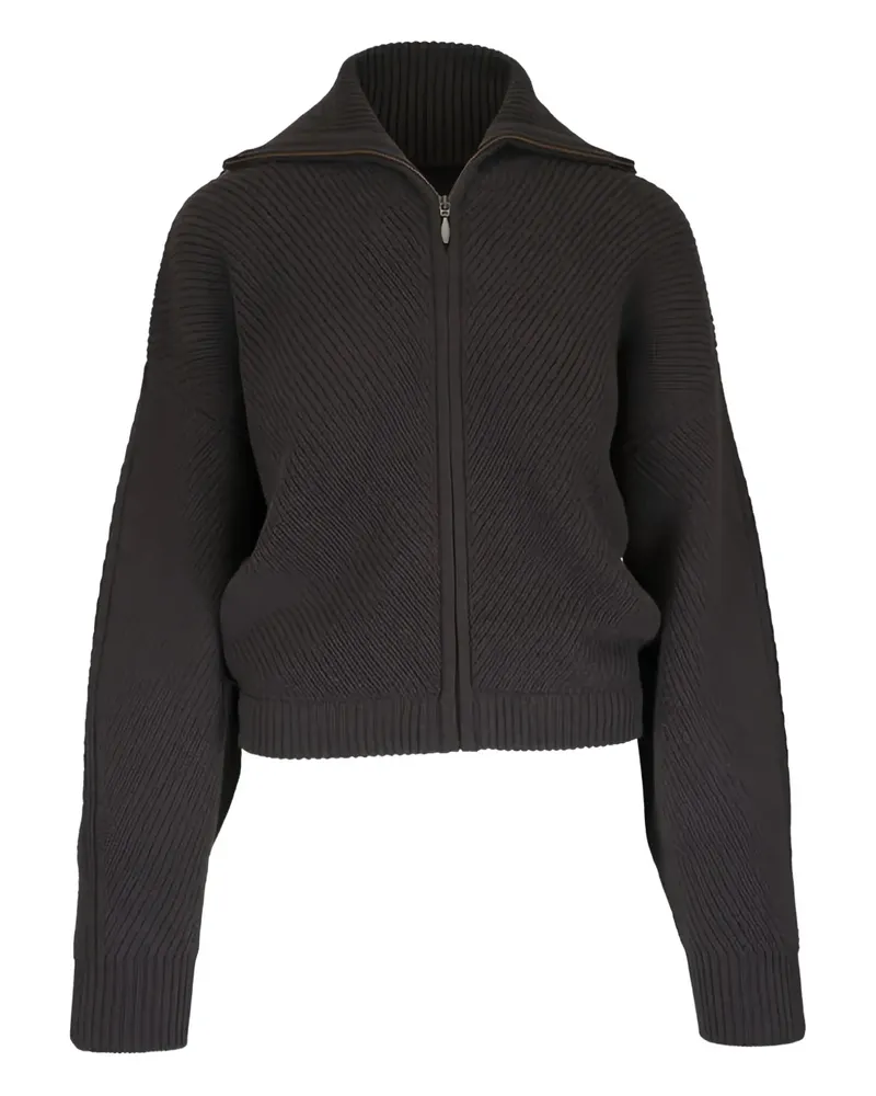 Le Kasha 1918 Pullover mit Reißverschluss - Braun Braun