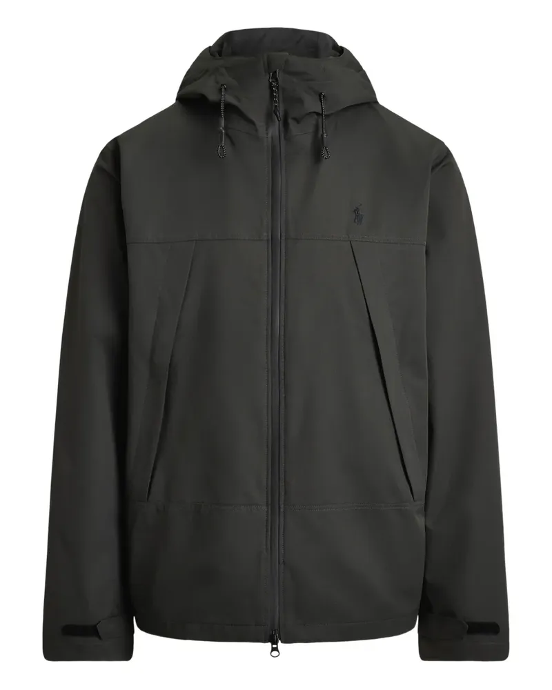 Ralph Lauren Kapuzenjacke mit Reißverschluss - Grau Grau