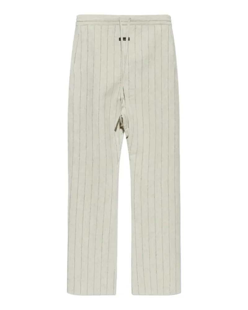 Fear of God pinstripe-pattern trousers - Nude Nude