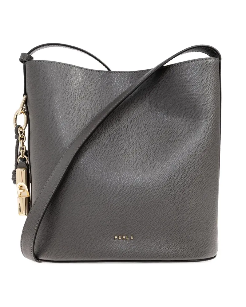 Furla small Roxie charm shoulder bag - Grau Grau