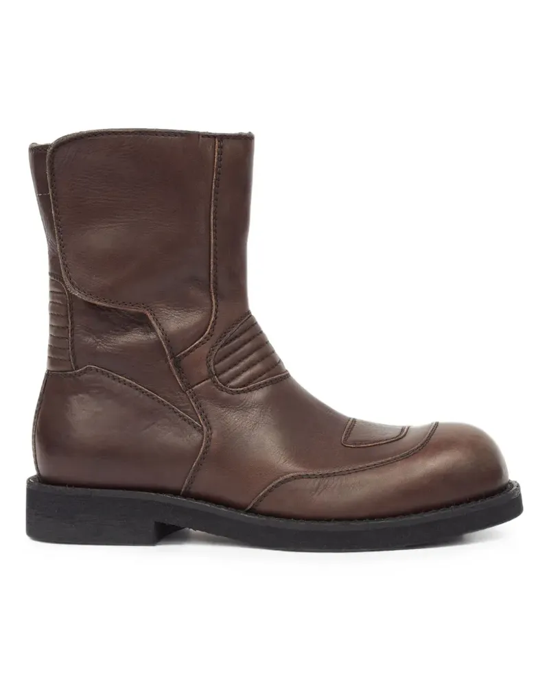 Maison Margiela Gesteppte Stiefeletten - Braun Braun