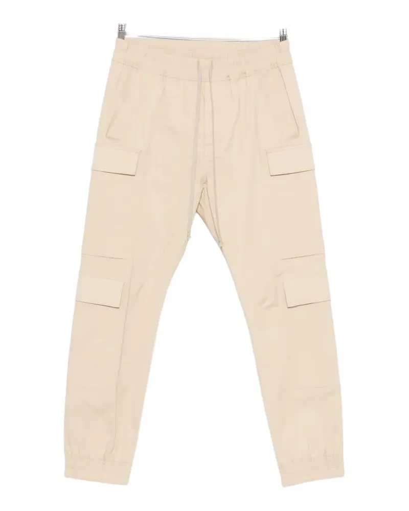 Rick Owens drawstring cargo trousers - Nude Nude