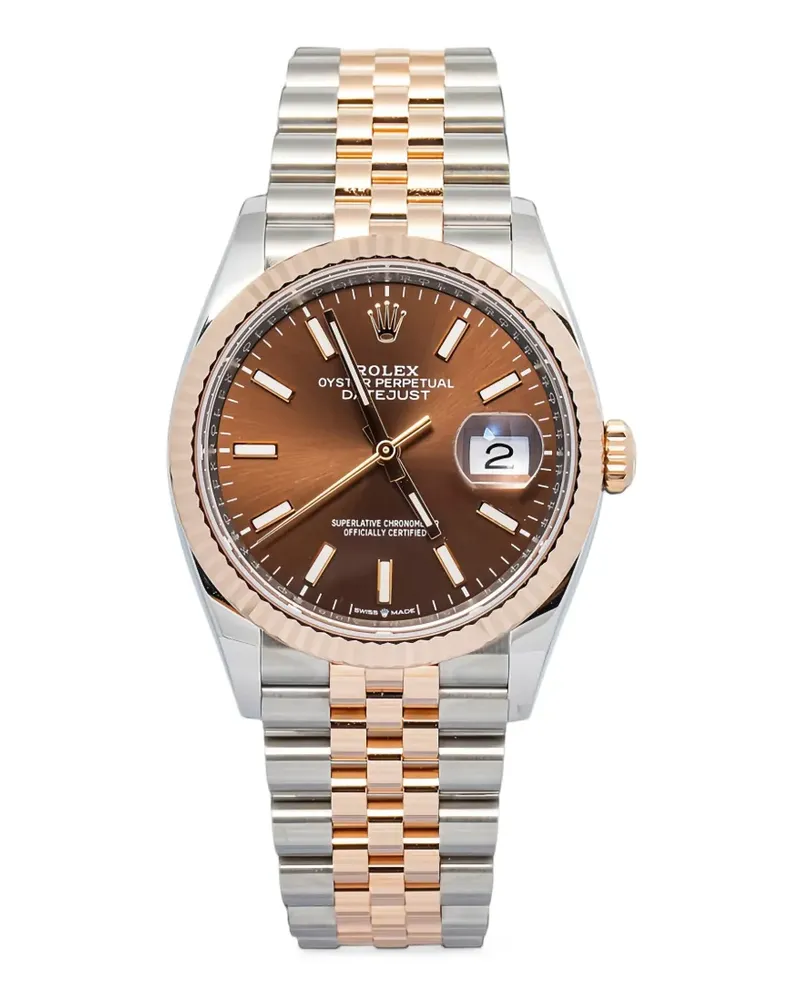 Rolex Datejust 36mm watch - Braun Braun