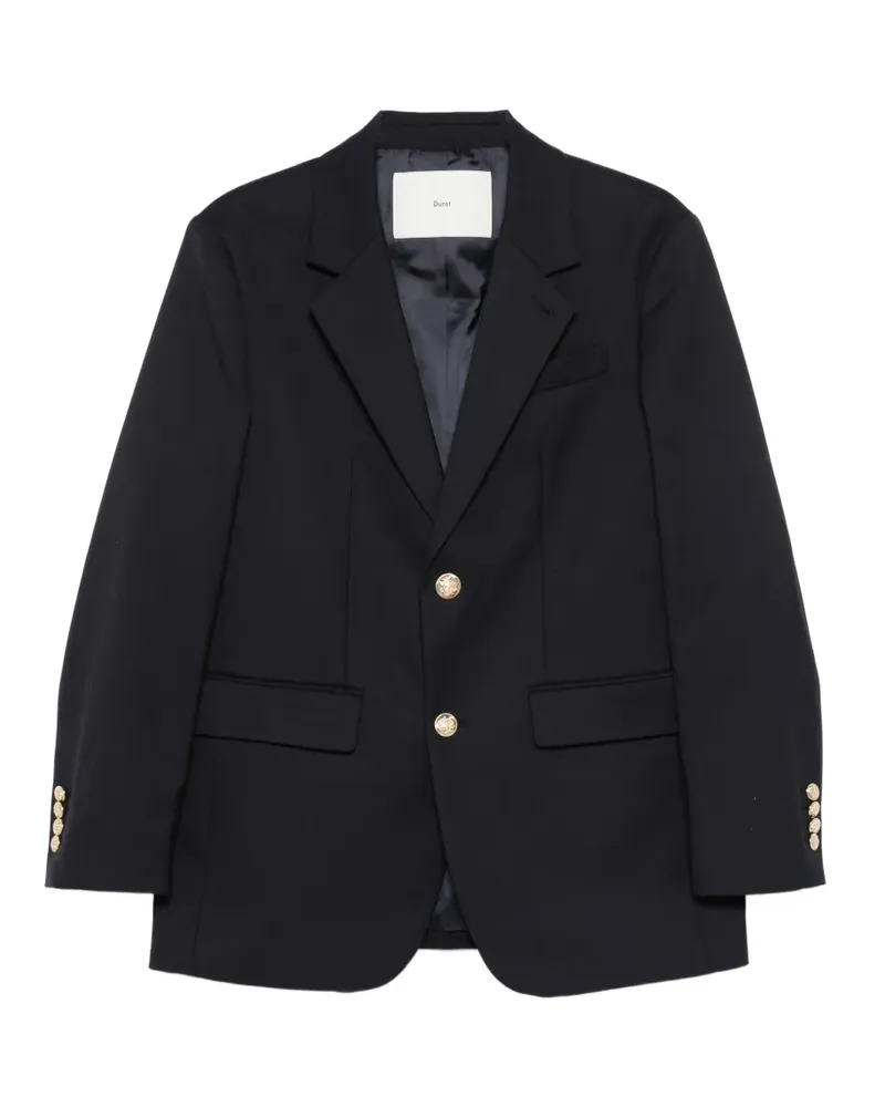 Dunst Geknöpftes Sakko - Blau Blau