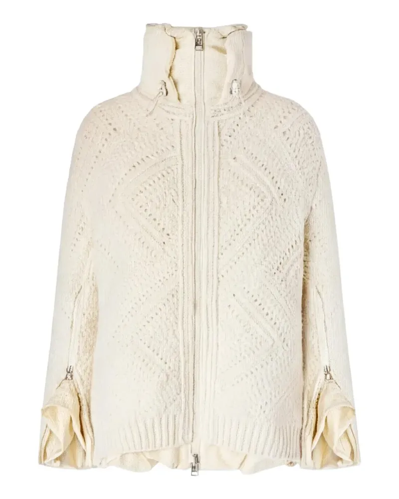 Ermanno Scervino Jacke im Layering-Look - Nude Nude