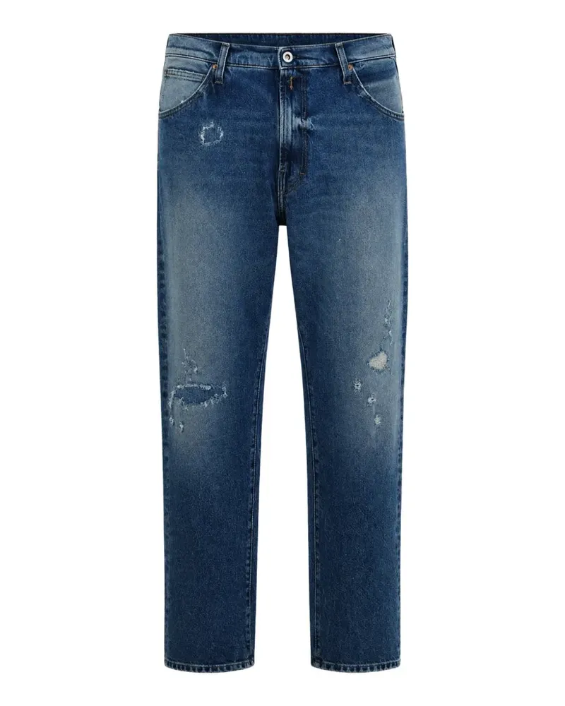 Replay Waine distressed faded-effect jeans - Blau Blau