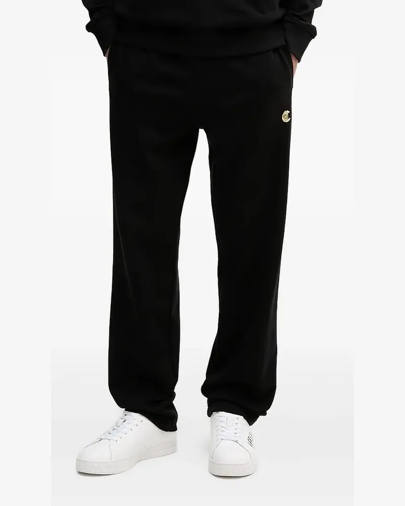 Just Cavalli Jogginghose mit Logo-Schild - Schwarz Schwarz