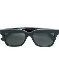 RETROSUPERFUTURE Eckige Sonnenbrille Schwarz