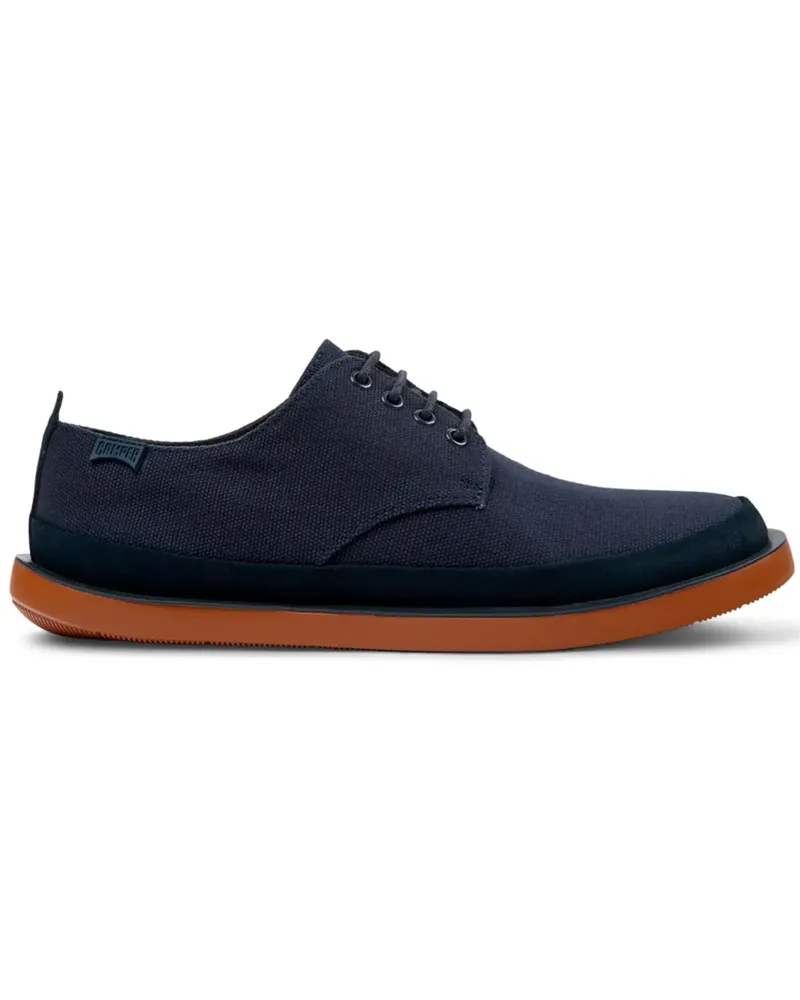 Camper Wagon Derby-Schuhe - Blau Blau