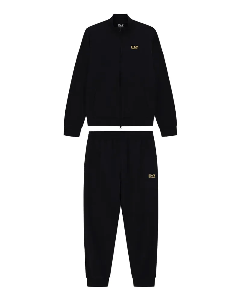 EA7 Hose mit Logo - Schwarz Schwarz