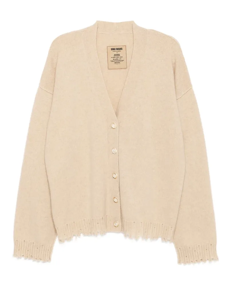 Uma Wang Cardigan aus Kaschmir - Nude Nude