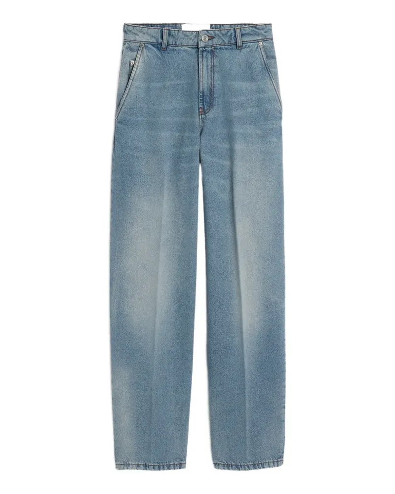 AMI Paris Ballon-Fit Jeans aus Baumwolle - Blau Blau