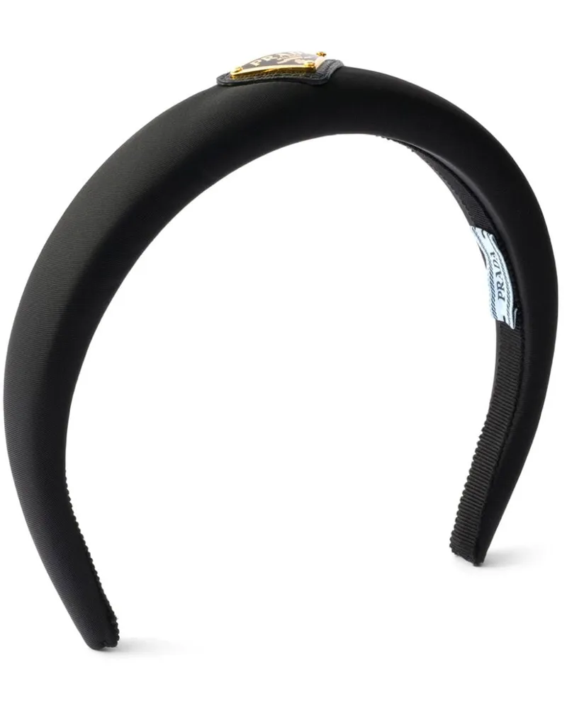 Prada Re-Nylon Haarband - Schwarz Schwarz