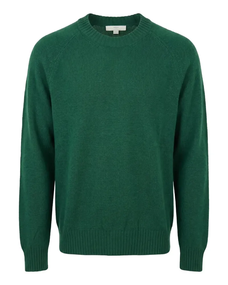 Malo Pullover mit Raglanärmeln - Grün Grün