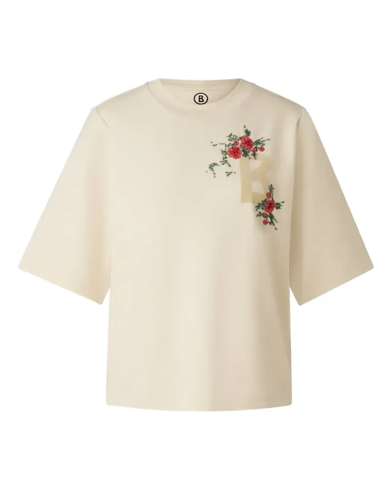 Bogner Dorothy T-Shirt mit Perlen - Nude Nude