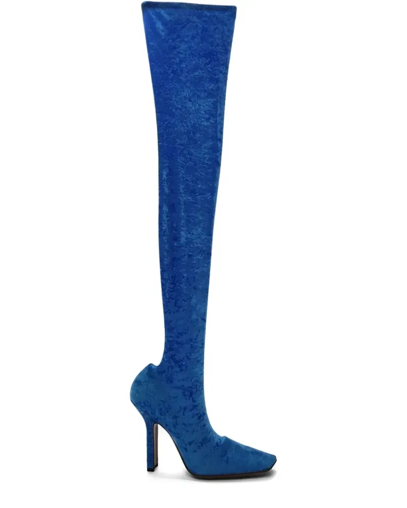 VETEMENTS Boomerang sock boots - Blau Blau