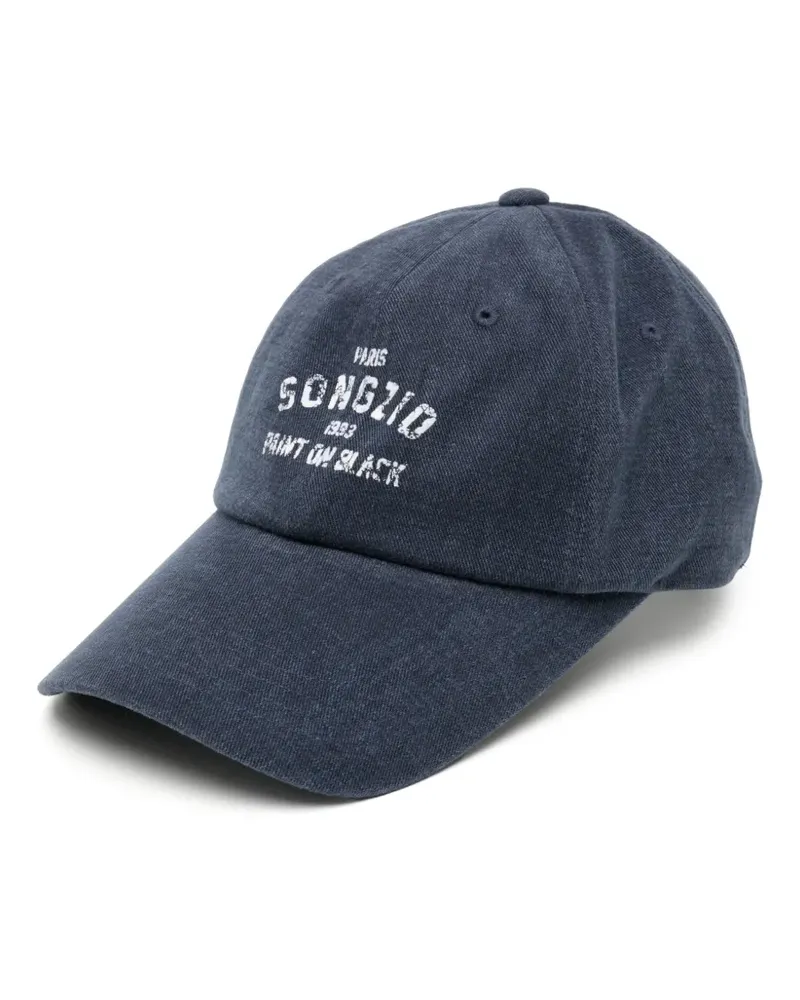SONGZIO Bemalte Baseballkappe - Blau Blau